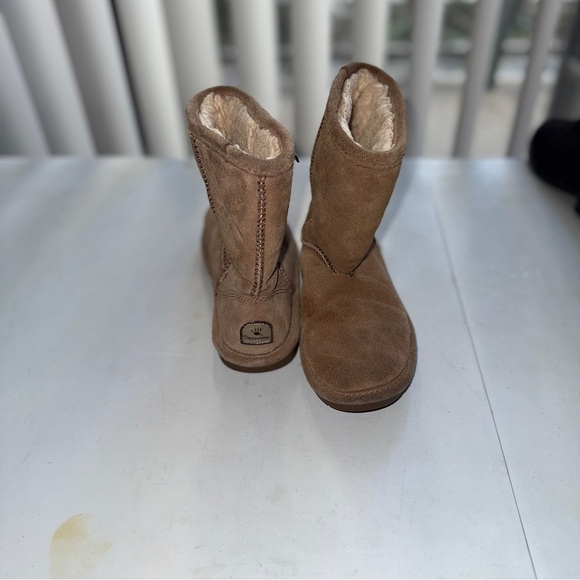 BearPaw Brown Kids Boots - Picture 1 of 2
